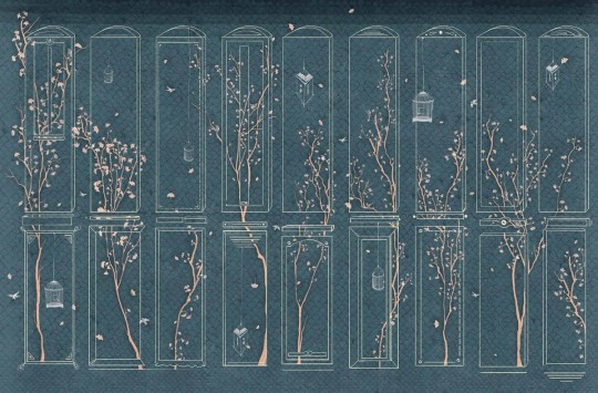 Fototapeta Wallpepper Gioco di ginkgo