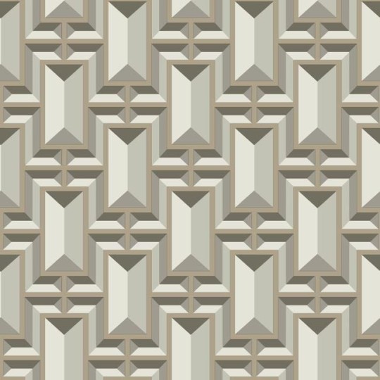 Tapeta York Ashford Whites SW7470 Facet Geo