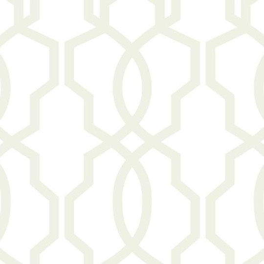 Tapeta York Ashford Whites SW7497 Hourglass Trellis