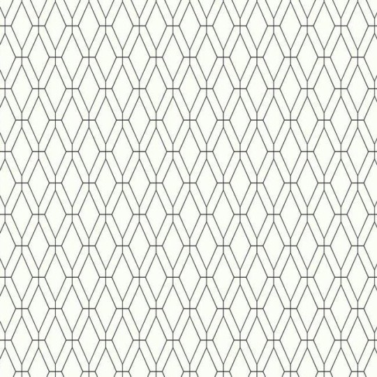 Tapeta York Ashford Whites SW7518 Diamond Lattice