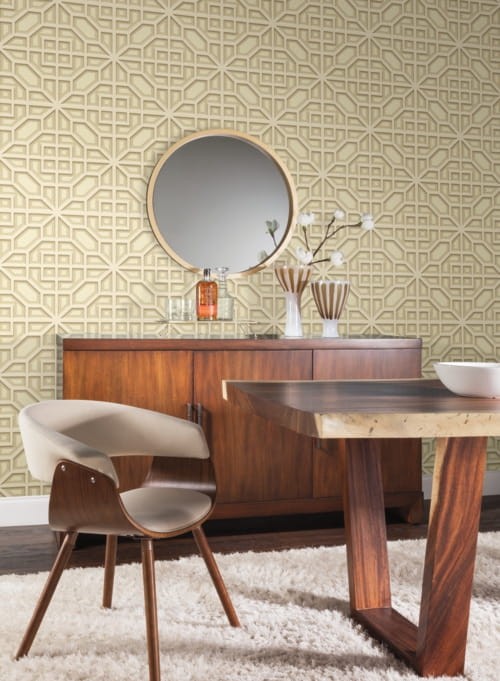 Tapeta York Dimensional Artistry DI4704 Asian Lattice