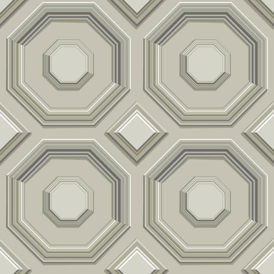 Tapeta York Dimensional Artistry DI4743 Coffered Octagon