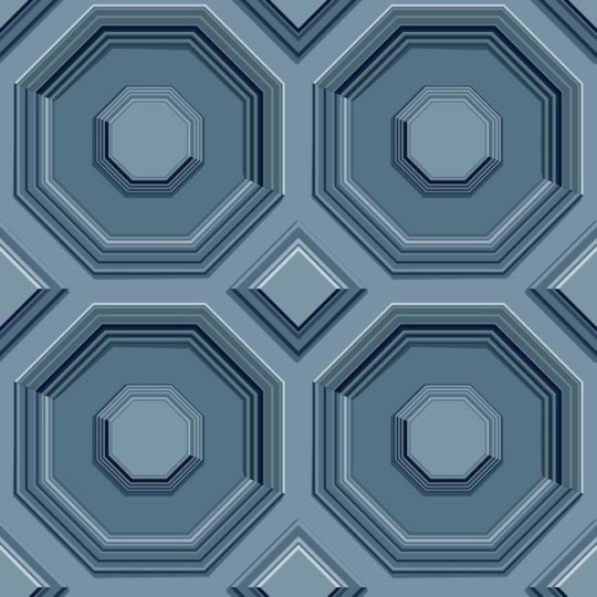Tapeta York Dimensional Artistry DI4744 Coffered Octagon