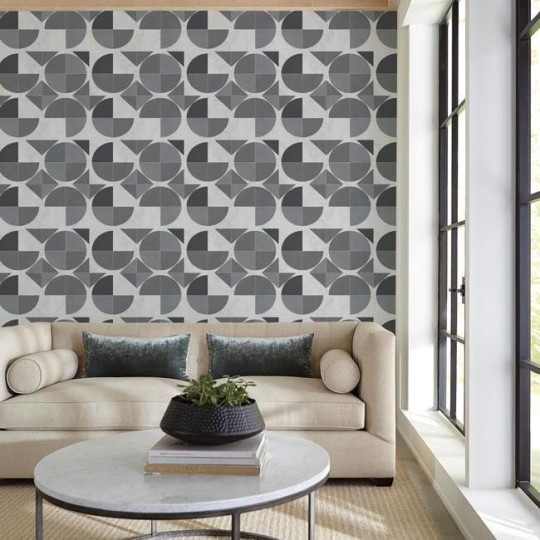 Tapeta York Geometric Resource Library GM7526 Radius