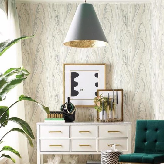 Tapeta York Impressionist CL2574 Liquid Marble