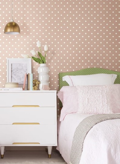 Tapeta York Magnolia Home MH1579 Dots On Dots