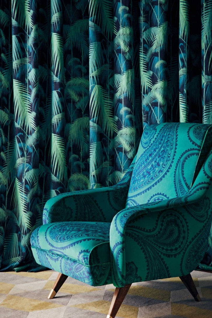 Tkanina Cole & Son The Contemporary Collection - Fabrics F111/10037 Rajapur Velvet