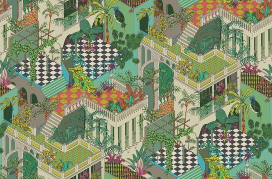Tkanina Cole & Son The Contemporary Collection - Fabrics F111/4013 Miami 100% Bawełna