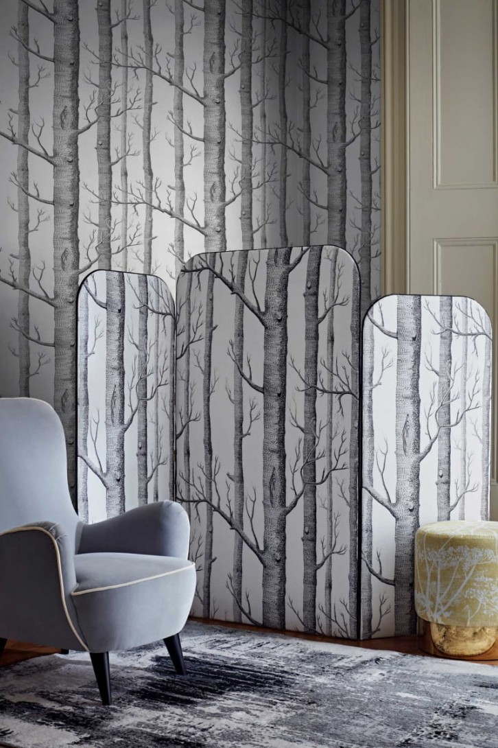 Tkanina Cole & Son The Contemporary Collection - Fabrics F111/7027LU Woods Linen Union