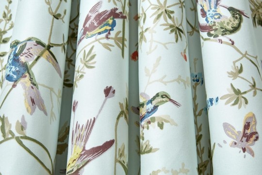 Tkanina Cole & Son The Contemporary Collection - Fabrics F62/1004 Hummingbirds 100% Bawełna