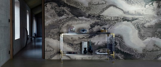 Anthology 111597 Definition Obsidian - tapeta z motywem kamienia obsydianu