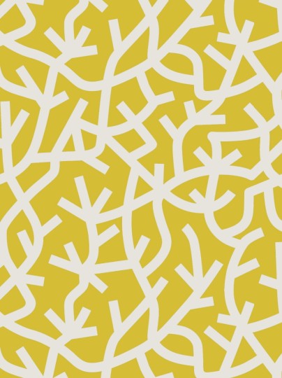 Tapeta Mini Moderns A Forest AZDPT037MU Mustard