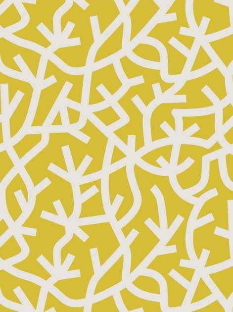 Tapeta Mini Moderns A Forest AZDPT037MU Mustard