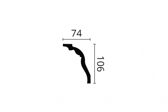 Listwa sufitowa NMC Arstyl Z3