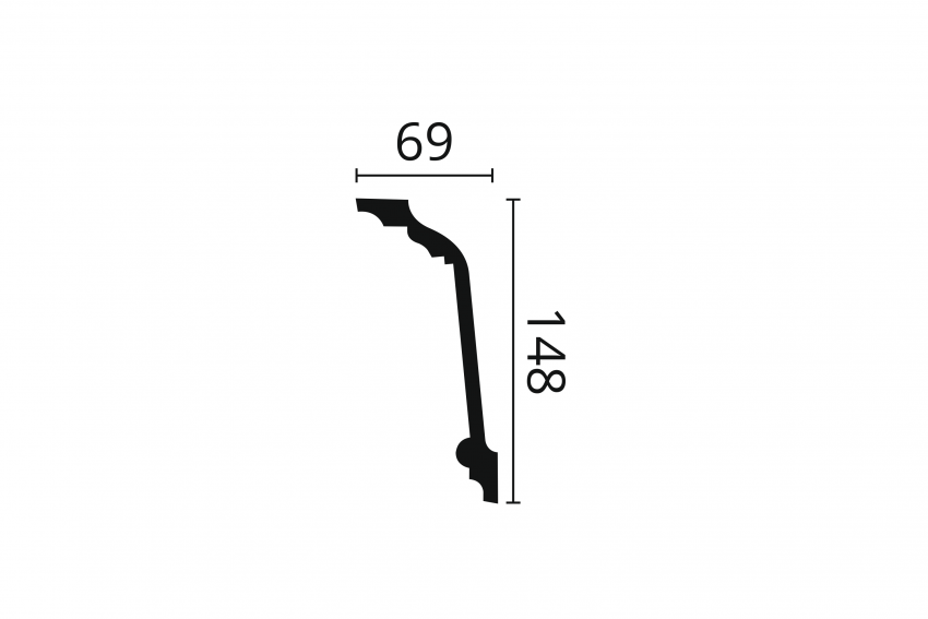Listwa sufitowa NMC Arstyl Z11