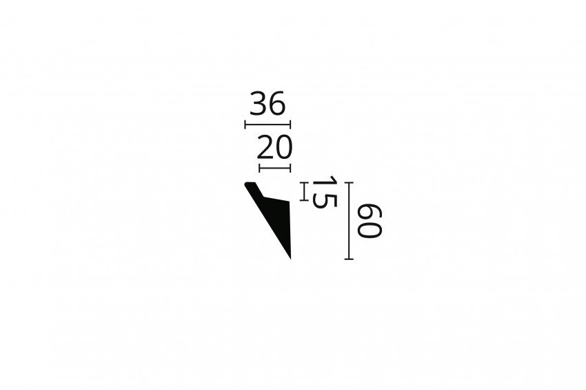 Listwa sufitowa NMC Wallstyl IL4