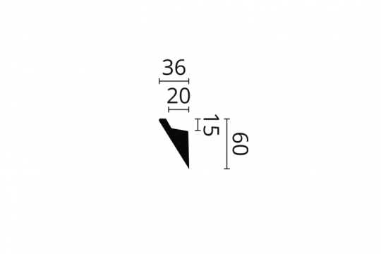 Listwa sufitowa NMC Wallstyl IL4