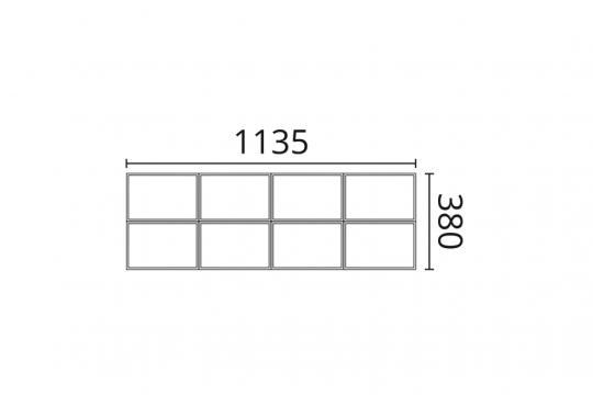 Dekoracja ścienna NMC Arstyl BUMP