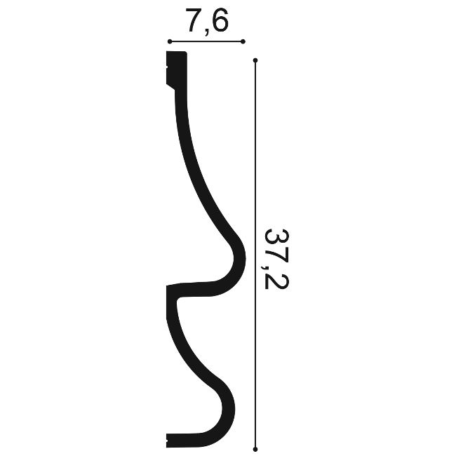 Listwa ścienna Orac P3071