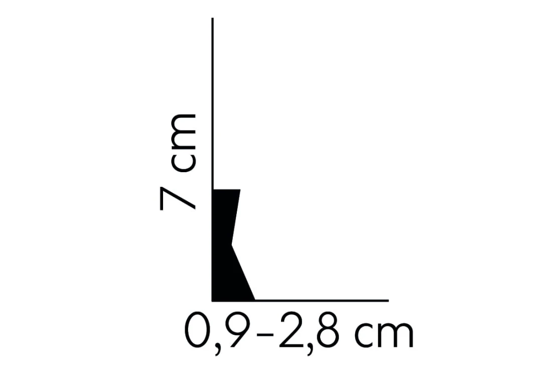 Listwa podłogowa Mardom QS001