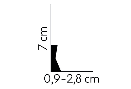 Listwa podłogowa Mardom QS001