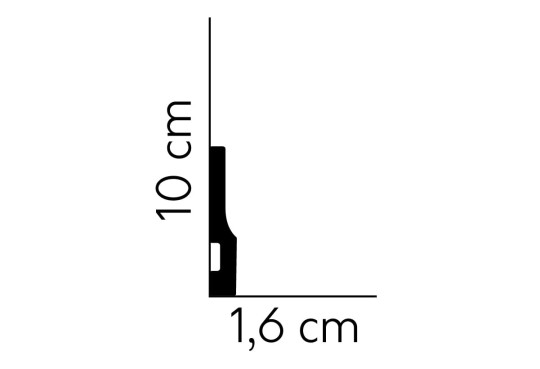 Listwa podłogowa Mardom QS009