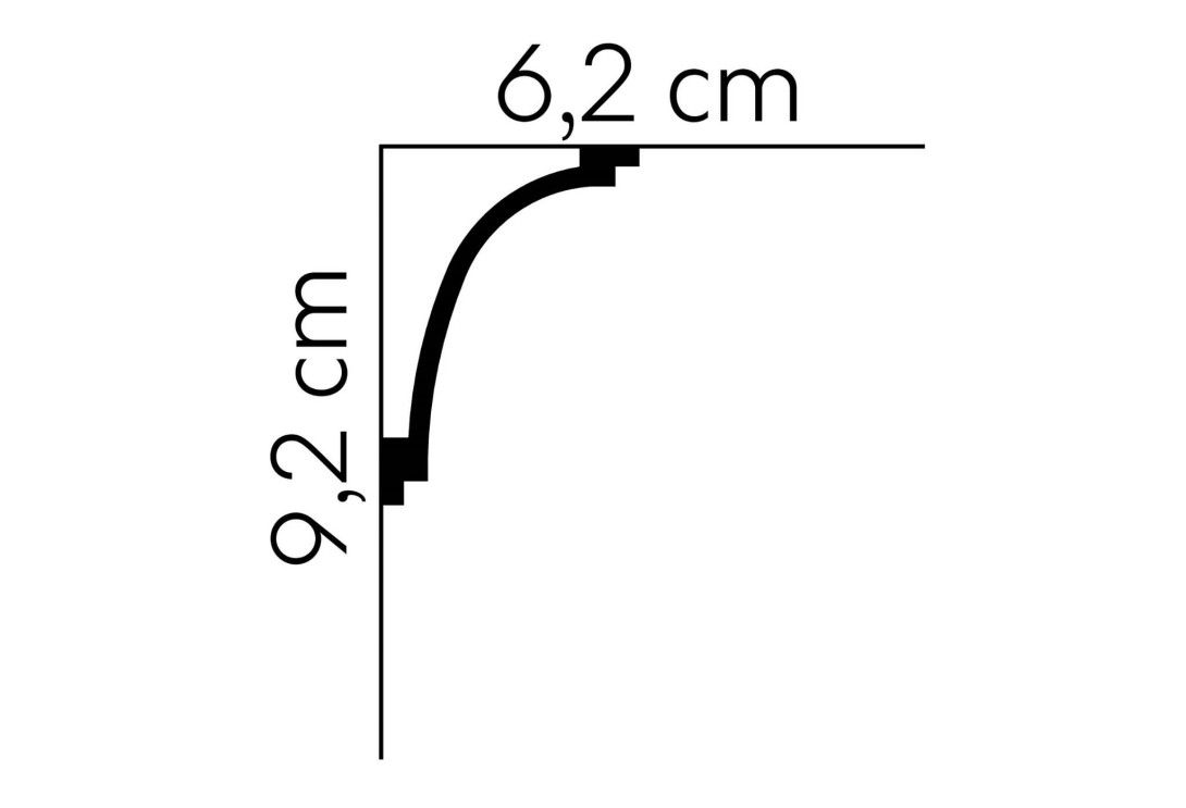 Listwa sufitowa Mardom MDB111