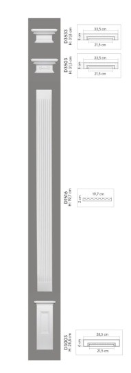 Pilaster Mardom D1516