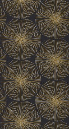 Tapeta Casadeco Helsinki HELS 8204 95 12 Oursin Noir