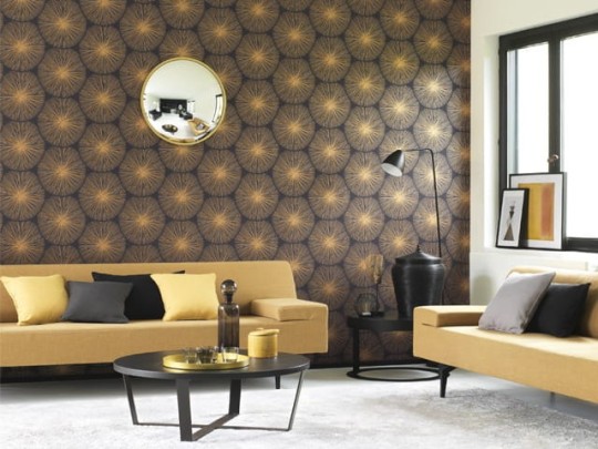 Tapeta Casadeco Helsinki HELS 8204 71 18 Oursin Vert