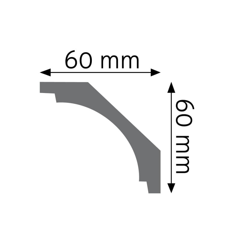 Listwa sufitowa Creativa LGG-15F elastyczna