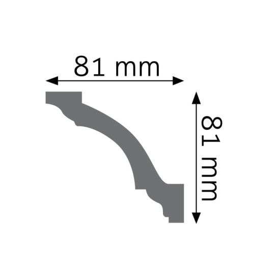 Listwa sufitowa Creativa LGG-29F elastyczna