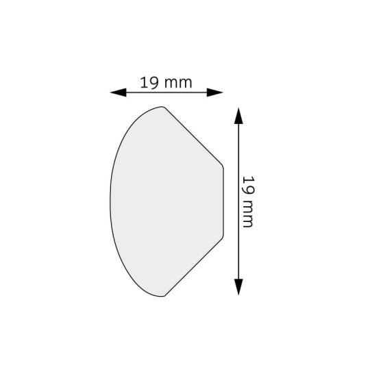 Listwa podłogowa Creativa LPC-12 ćwierćwałek