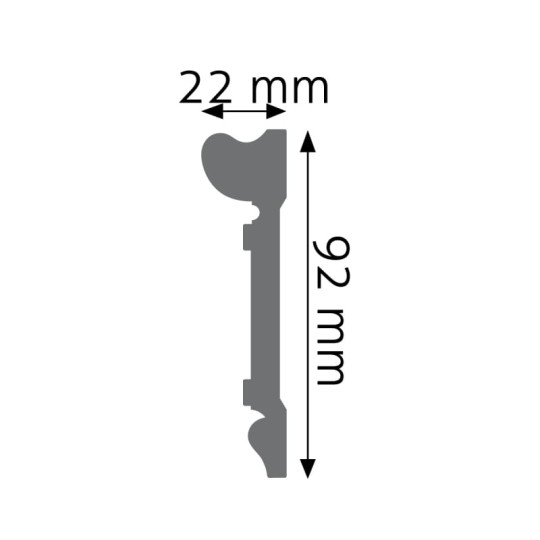 Listwa ścienna Creativa LPC-21