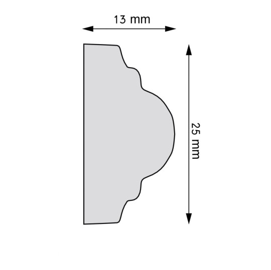 Listwa ścienna Creativa LPC-42