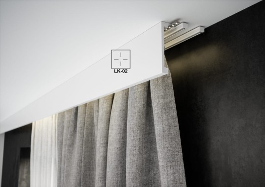 Maskownica karnisza Creativa LK-02 Lightblocker