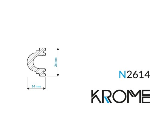 Listwa ścienna Krome N2614