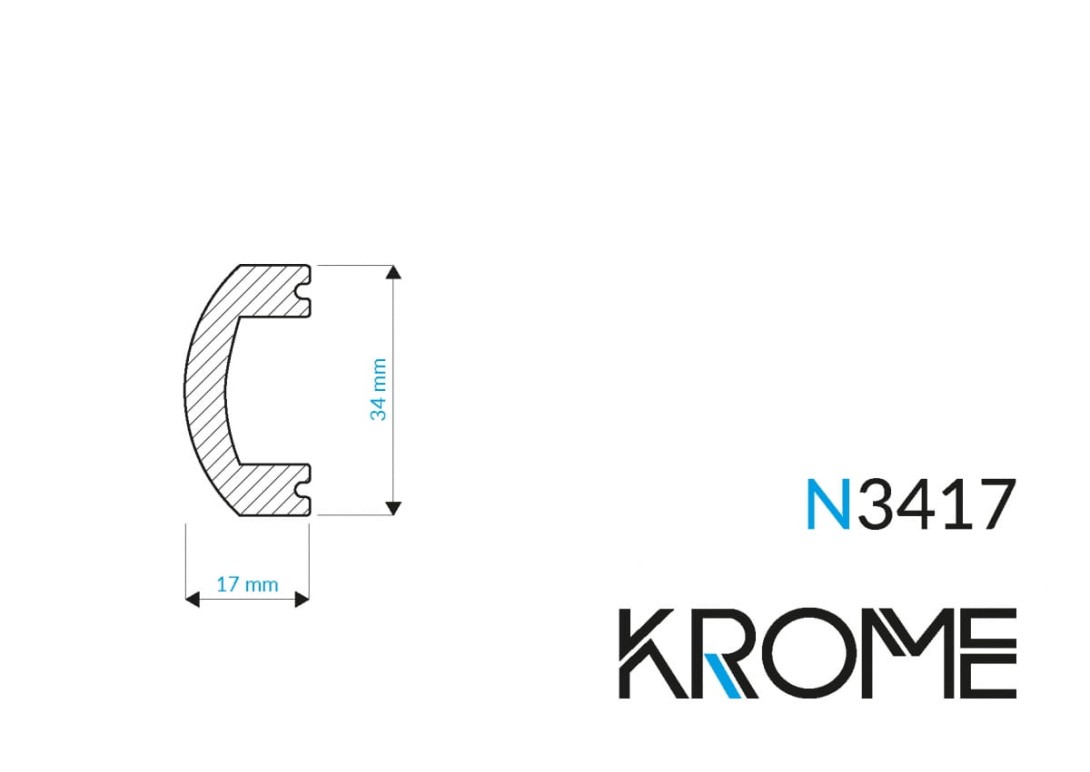 Listwa ścienna Krome N3417