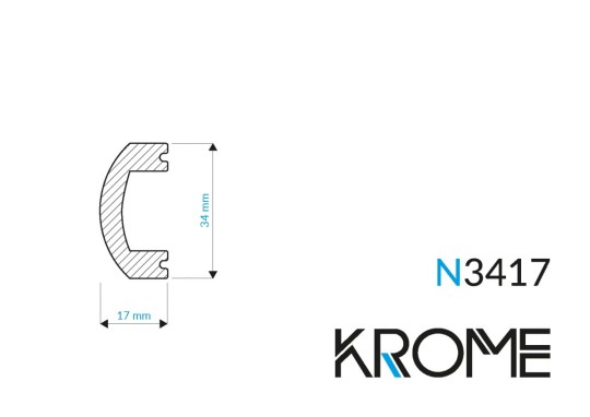 Listwa ścienna Krome N3417