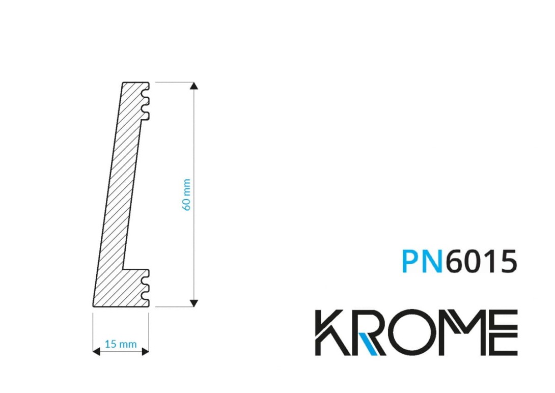 Listwa przypodłogowa Krome PN6015