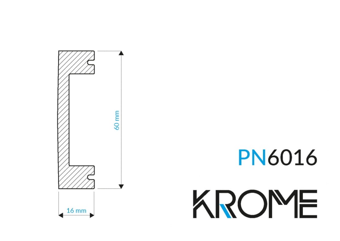 Listwa przypodłogowa Krome PN6016