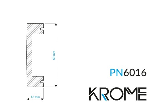 Listwa przypodłogowa Krome PN6016