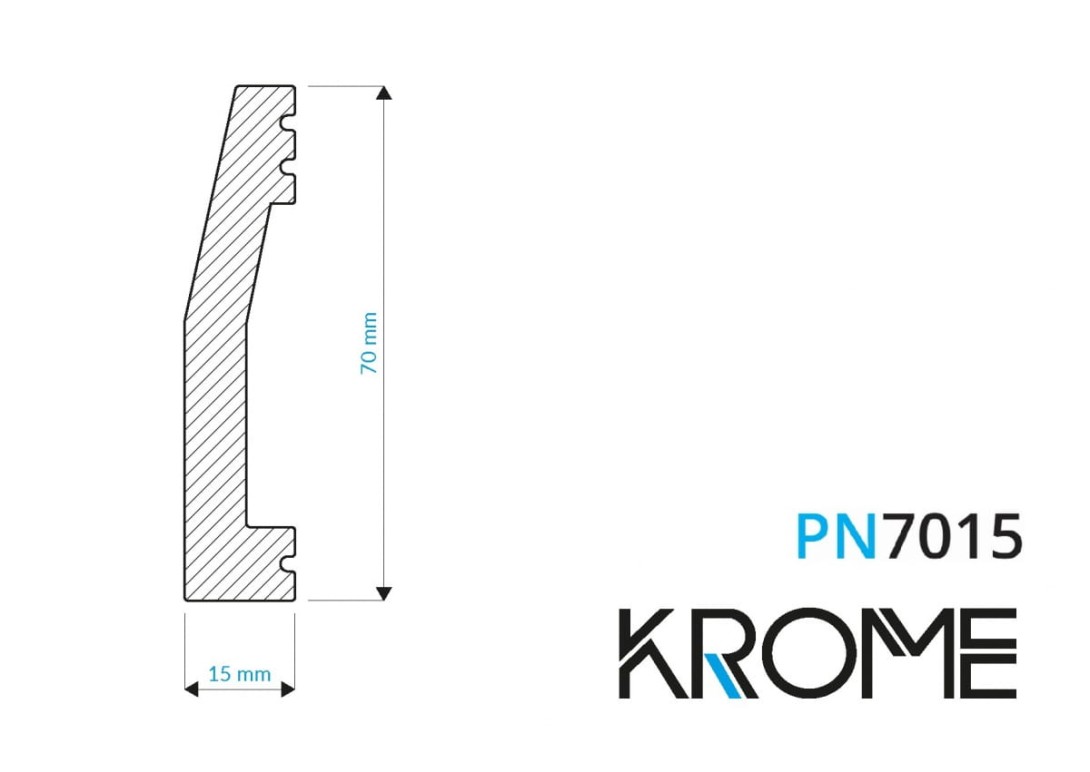 Listwa przypodłogowa Krome PN7015