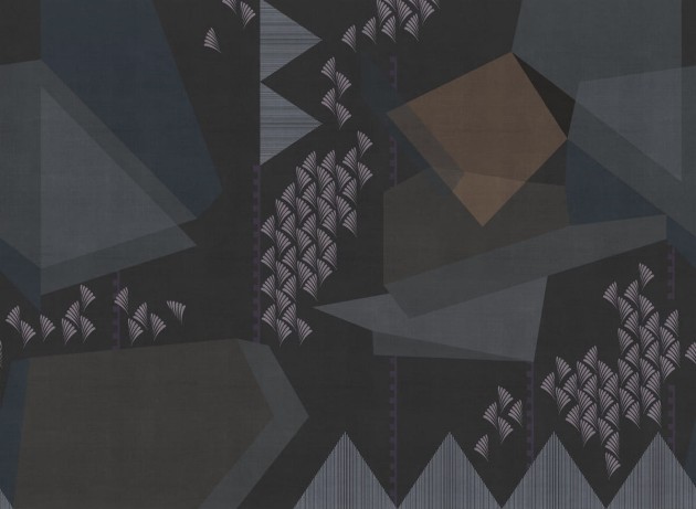 London Art 18074-02 Exclusive 18 Calle Collina - mural geometryczny