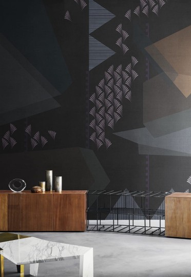 London Art 18074-02 Exclusive 18 Calle Collina - mural geometryczny