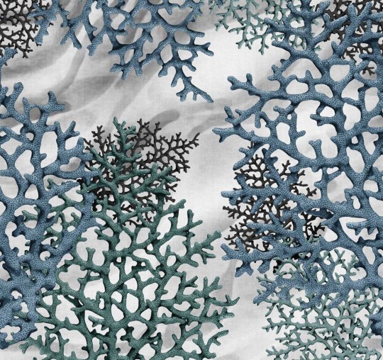 London Art 17514-02 Exclusive 17 Coralina - mural morski w koralowce