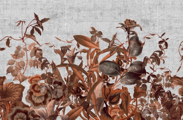 London Art 17060-02 Exclusive 17 Herbarium - mural roślinny