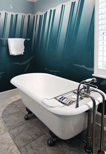 London Art 17097-01 Exclusive 17 Below The Sea Face - mural z morskim krajobrazem