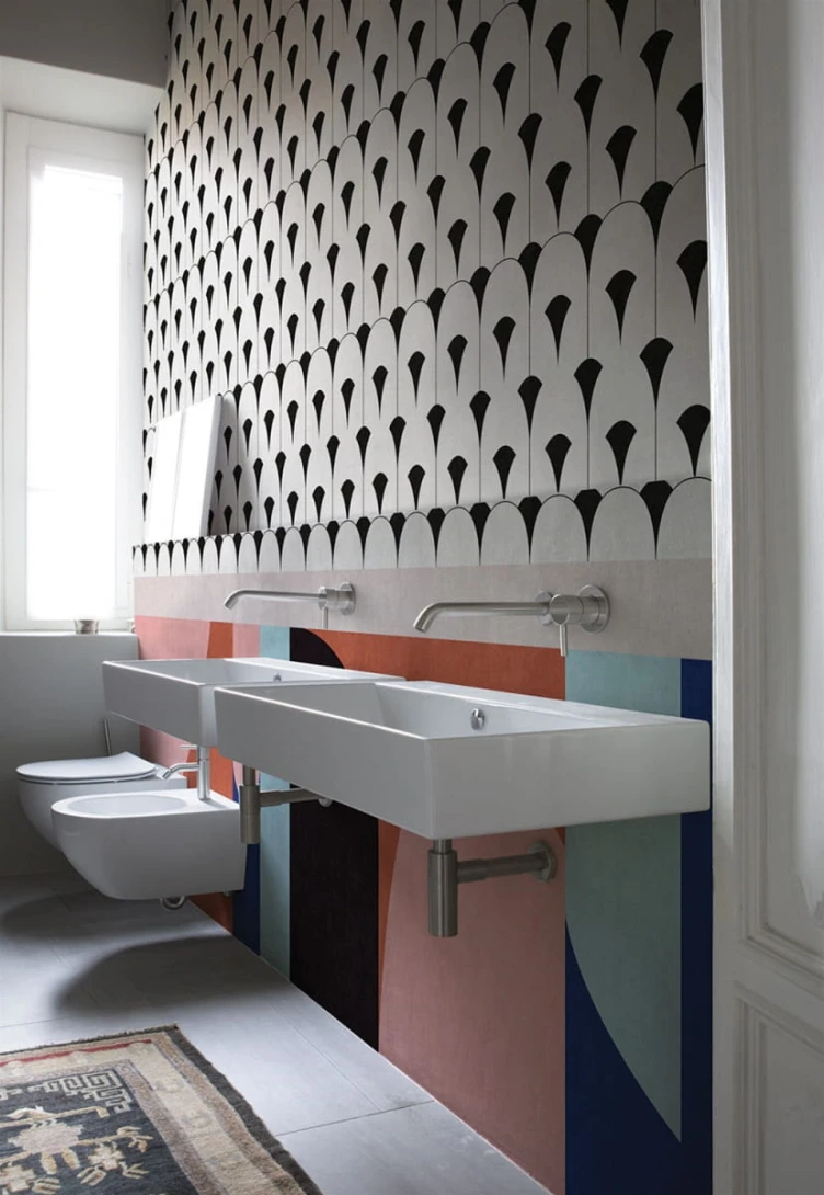London Art 17032-02 Exclusive 17 My deco - mural geometryczny
