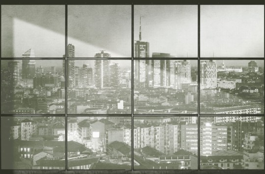 London Art 17044-03 Exclusive 17 Milano - mural z miejskim krajobrazem